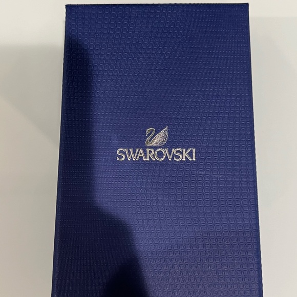 Swarovski Crystal Stone Necklace - 2 tone Brand New In Box - Picture 6 of 6